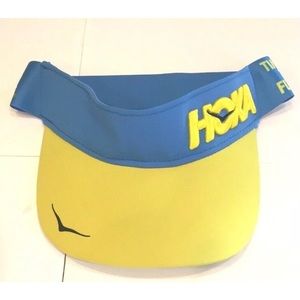 Hoka One Visor Unisex Hat One Size Fits All Blue